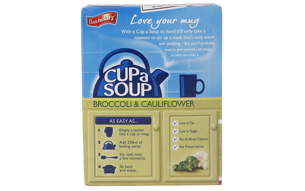 Batchelors Cup a Soup Broccoli & Cauliflower   Box  101 grams